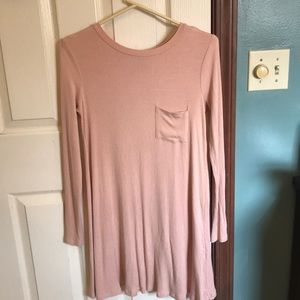 Ribbed T-Shirt Dress